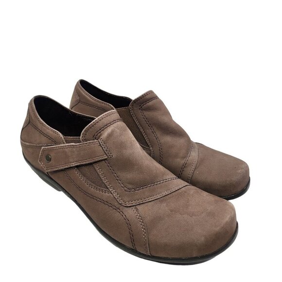 Bjorndal Brown Petra Loafer Shoes Women Size 9 Leather - Picture 1 of 13